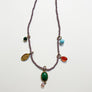 Collage Necklace: Lavender (O253)