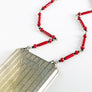 PATCH NYC Treasure Necklace: Vintage Silver Plated Compact Case