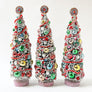 Deluxe Holiday Bristle Tree with Garland: Extra Large