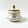Vintage Ceramic Vessel with Lid Made in Italy