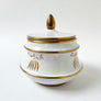 Vintage Ceramic Vessel with Lid Made in Italy