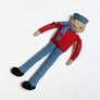 Vintage Crochet Sailor Figurine