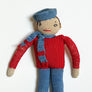 Vintage Crochet Sailor Figurine