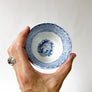 Vintage Blue Transferware No Handle Cup/Bowl