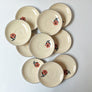 Vintage Mayfair Art Deco Floral Ceramic Cups & Saucers by Leigh Potters Made in the USA (set of 20)