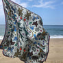 PATCH NYC Daydream with Rabbits Silk Scarf
