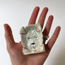 Vintage Ceramic Dog in a Bow Tie Dish Made in Japan