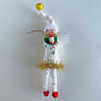 PATCH NYC Angel with Mushroom & Holly Bouquet Ornament