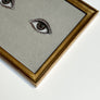 Don Carney Pair of Brown Eyes Art Print in Gold Frame
