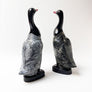 Vintage Duck Figural Butler Brushes and Stands (set of 2)
