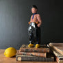 Vintage Figural Ceramic Dutch Man Liquor Bottle Made in Holland