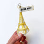 Eiffel Tower Joyeux Noel Glass Ornament