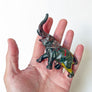Vintage Metal Elephant Figurines (Set of 3)