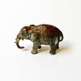 Vintage Metal Elephant Figurines (Set of 3)