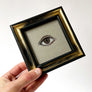 Don Carney Pair of Brown Eyes - Art Prints in Vintage Black & Gold Frames