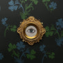 Don Carney Blue Eye - Art Print in Ornate Vintage Metal Frame