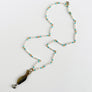 PATCH NYC Treasure Necklace: Brass Fish with Sterling Silver Small Locket