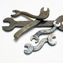 Vintage Metal Wrenches (set of 5)