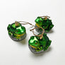 Frosted Frog Glass Ornament