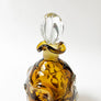 Vintage Midcentury Smoky Topaz Glass Decanter