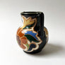 Vintage Deco Ceramic Vase with Double Handles Made in Japan