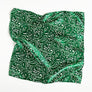 PATCH NYC Green Bandana Silk Neckerchief