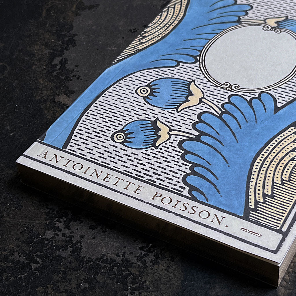 Antoinette Poisson Jardin Indigo Notebook – PATCH NYC