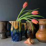 Mid-Century Ceramic Pitcher Made in Czechoslovakia