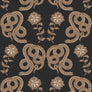 Serpentine (Ebony) Wallpaper