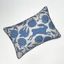 PATCH NYC Hawthorn Garden in Cornflower Blue Decorative Pillow