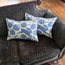 PATCH NYC Hawthorn Garden in Cornflower Blue Decorative Pillow
