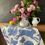 PATCH NYC Hawthorn Garden Cornflower Blue Linen Tea Towel