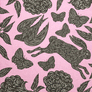 PATCH NYC Hawthorn Garden Peony Linen Tea Towel