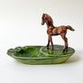 Vintage Ceramic Pony Ashtray