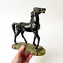 Black Horse on a Plinth Decorative Object