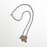 Collage Necklace: Grey (squirrel)