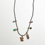 Collage Necklace: Grey (squirrel)