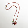 Collage Necklace: Blush Pink (owl)
