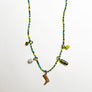 Collage Necklace: Mixed Colors (Bullseye Boot)