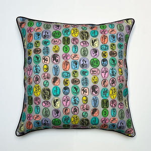 PATCH NYC Intaglio Primo in Macaron Decorative Pillows