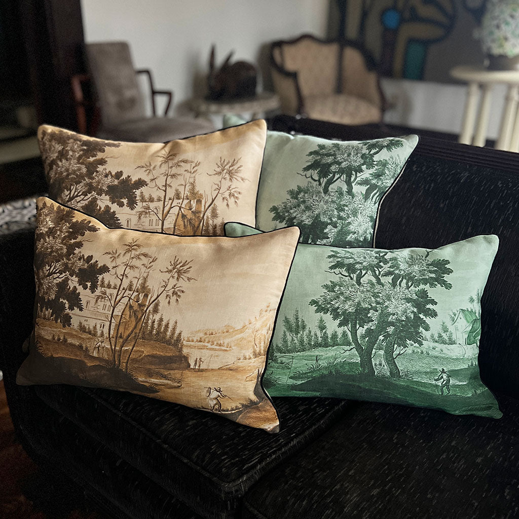 PATCH NYC Italian Landscape Amber Decorative Pillows