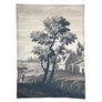 PATCH NYC Italian Landscape Sepia Linen Tea Towel