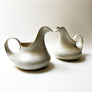 Vintage Mancioli Ceramic Pitchers Made in Italy (Set of 2)
