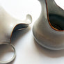 Vintage Mancioli Ceramic Pitchers Made in Italy (Set of 2)