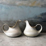 Vintage Mancioli Ceramic Pitchers Made in Italy (Set of 2)