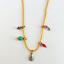 Collage Necklace: Marigold with Pirate (J267)