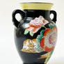 Vintage Hand Painted Double Handle Ceramic Vase Made in Japan