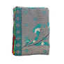Vintage Kantha Reversible Cotton Throw Blanket (9E)