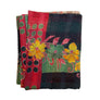 Vintage Kantha Reversible Cotton Throw Blanket (D1)