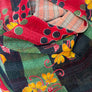 Vintage Kantha Reversible Cotton Throw Blanket (D1)